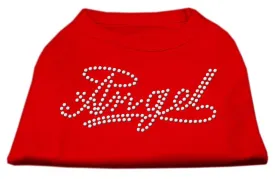 Angel Rhinestud Shirt Red L (14)