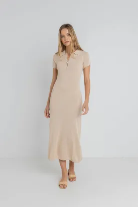 Rhythm Ojai Pointelle Dress - CREAM