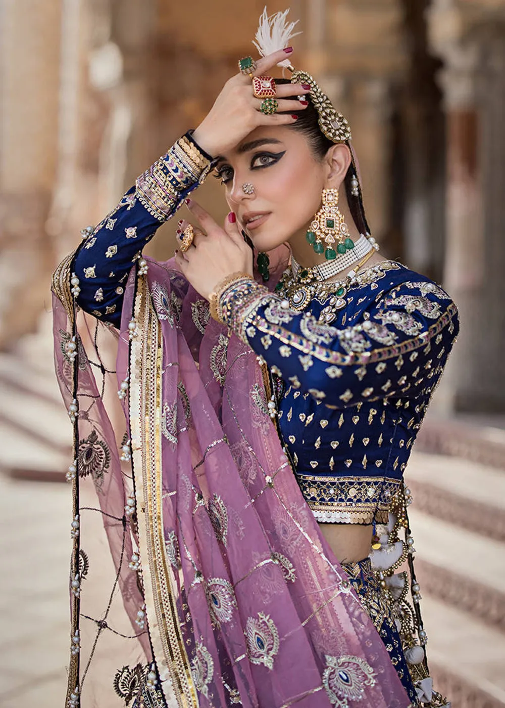 Talpur Dynasty '23 - Unstitched Festive Vol. IV by MNR - SHAHTAJ