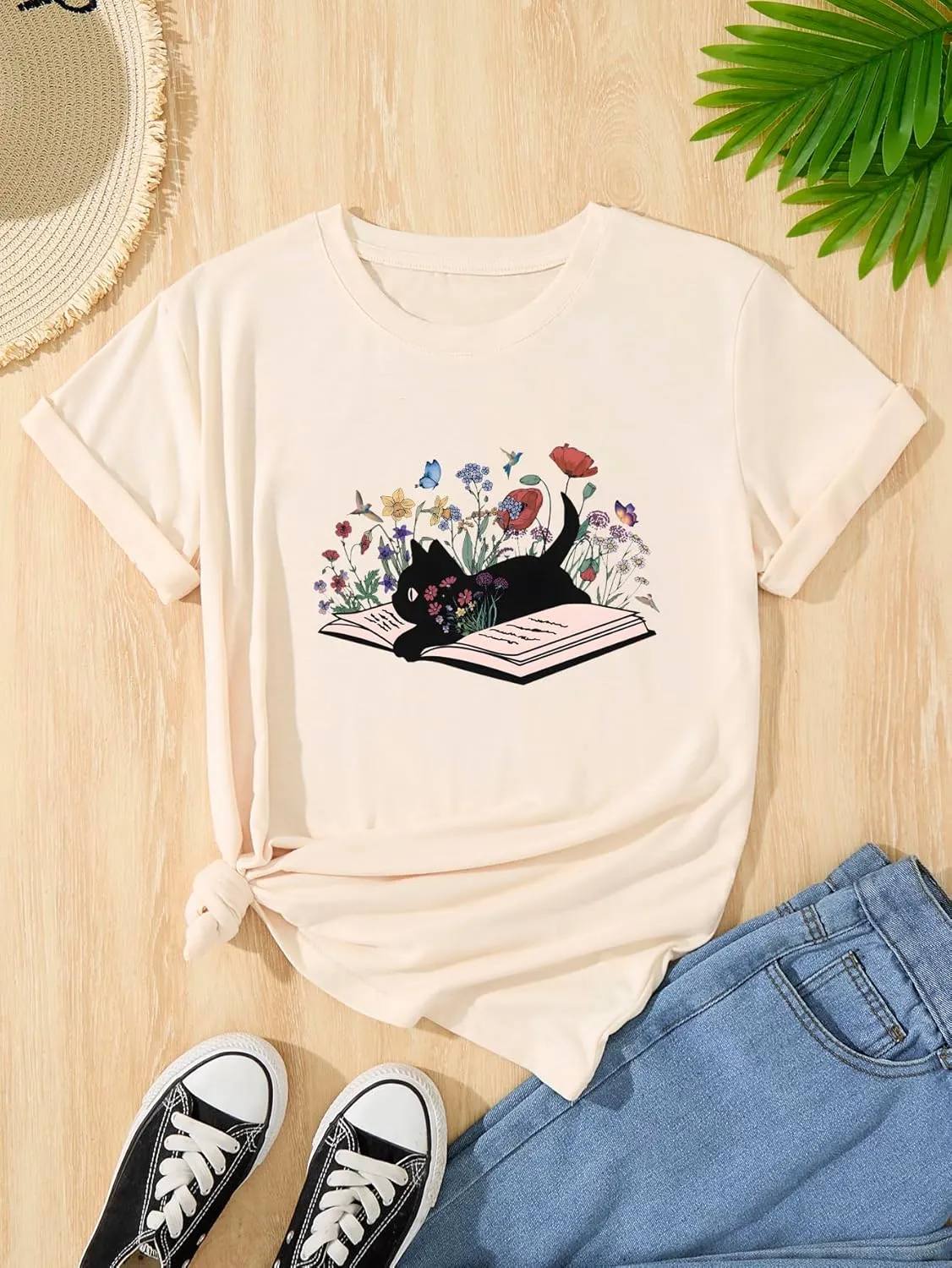 Women's Pet Lover Graphic T-Shirt Soft Casual Shirt for Pet Owners
