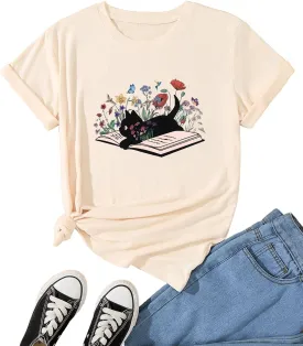 Women's Pet Lover Graphic T-Shirt Soft Casual Shirt for Pet Owners